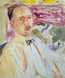 Studie für ein Porträt von Francois Mauriac, 1923